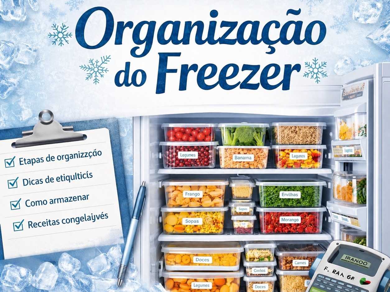 Organização do Freezer